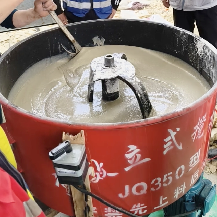 洮北汽轮机余热压缩机导热油设备底座耐高温环氧树脂灌浆料